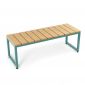 Ghế băng dài 120x40x55cm gỗ cao su GBD055