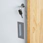 Tủ hồ sơ cửa trượt 120x40x172cm gỗ cao su THS68083