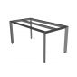 Bàn ăn chữ nhật 160x80cm mặt đá chân sắt tam giác BA68244