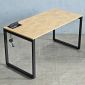 Bàn công nghệ ZDesk 140x70cm gỗ plywood vân Cut Trunk ZD017