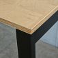 Bàn công nghệ ZDesk 140x70cm gỗ plywood vân Cut Trunk ZD017