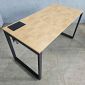 Bàn công nghệ ZDesk 140x70cm gỗ plywood vân Cut Trunk ZD017