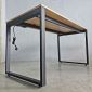 Bàn công nghệ ZDesk 140x70cm gỗ plywood vân Cut Trunk ZD017