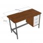 Bàn làm việc 120x60cm gỗ cao su BGV003