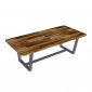 Bàn họp 240x120cm gỗ tràm chân sắt BH68016