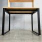 Bàn liền kệ 100x60x190cm gỗ cao su FD68075
