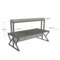 Cụm bàn 4 chô ngồi 200x120x150cm gỗ plywood hệ KConcept HBKC054