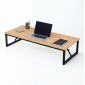 Bàn ngồi bệt gấp gọn 120x50cm gỗ cao su IED004