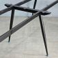 Chân bàn sắt hệ CONE Concept 240x120 lắp ráp HCCO010