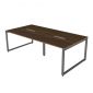 Bàn cụm 4 chô ngồi 240x120cm gỗ plywood HBRT109