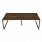 Bàn cụm 4 chô ngồi 240x120cm gỗ plywood HBRT109