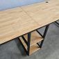 Bàn làm việc 2 người ngồi kết hợp chân tủ 240x120x75cm BD68063