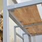 Giường tầng lắp ráp 125x210x180cm gỗ cao su GT015