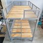 Giường tầng lắp ráp 125x210x180cm gỗ cao su GT015