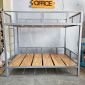 Giường tầng lắp ráp 125x210x180cm gỗ cao su GT015