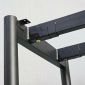 Chân sắt lắp ráp 100x50cm gỗ thông hệ OMA II HBOM222
