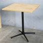 Bàn cafe vuông 70x70cm gỗ cao su CFD68272