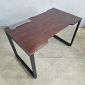 Bàn làm việc có hộp điện 120x60cm gỗ cao su ZD022