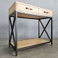 Bàn console 80x40x70cm gỗ cao su CST107