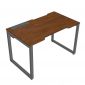 Bàn làm việc có hộp điện 120x60cm gỗ cao su ZD022
