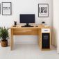 Bàn máy tính có ngăn kéo 120x60cm gỗ cao su BD68130