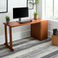 Bàn làm việc KAVET 152x60cm gỗ cao su BD68155