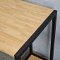 Bàn máy tính 126x60cm gỗ cao su COD68062