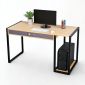 Bàn máy tính 126x60cm gỗ cao su COD68062
