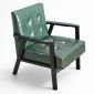 Ghế sofa đơn bọc nệm khung gỗ GSD68101