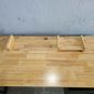Kệ màn hình máy tính 100x20x10cm gỗ cao su MS68019