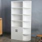 Kệ góc tường 90x30x180cm gỗ cao su KGT68043