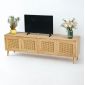 Kệ TV có hộp điện 180x40x55cm gỗ cao su KTV68120
