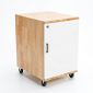 Tủ cá nhân di động 40x55x65cm gỗ cao su TCN68064