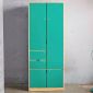 Tủ quần áo hiện đại gỗ cao su 2 hộc kéo TQA68013