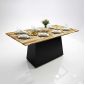 Bàn ăn chữ nhật 140x70cm gỗ tràm BA68258
