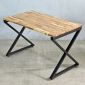 Bàn ăn chữ nhật 120x70cm gỗ tràm BA68251