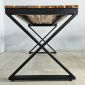 Bàn ăn chữ nhật 120x70cm gỗ tràm BA68251