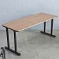 Bàn làm việc có hộp điện 180x80cm gỗ plywood hệ TIO HBTO032