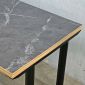 Bàn làm việc 200x75cm gỗ plywood vân giả đá hệ TIO HBTO034