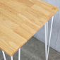 Bàn làm việc 120x50cm gỗ cao su chân sắt Hairpin SPD68213