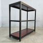 Kệ bếp NARO 3 tầng 100x40x88cm gỗ cao su KB68065