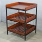 Kệ nhà bếp 3 tầng 62x57x85cm gỗ cao su KB68050
