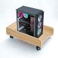 Kệ để CPU di động 53x33cm gỗ plywood KCPU68024
