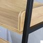 Kệ sách, trang trí CASAN 5 tầng gỗ Plywood khung sắt KS68115