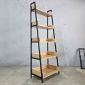 Kệ sách, trang trí CASAN 5 tầng gỗ Plywood khung sắt KS68115