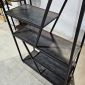 Kệ sách trang trí TRAP-SHELF gỗ cao su  KTB68044