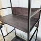 Tủ Kệ quần áo gỗ cao su khung sắt KQA68059