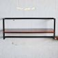 Kệ treo tường 75x25x30cm gỗ cao su KS68335