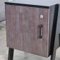 Tủ cá nhân cửa khóa 40x40x48cm gỗ cao su TCN68072
