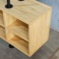Bàn console ống nước 120x30x90cm gỗ cao su CST110